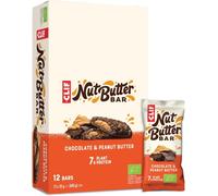 CLIF Nut Butter Bar | Protein Bar | Chocolate & Peanut Butter | Organic |12 x 5