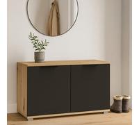 Clif St 100 Modular Hallway System Storage Cabinet Artisan Oak Anthracite