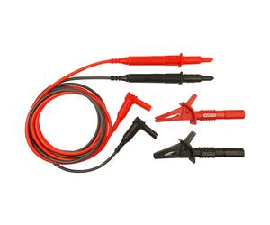Cliff 1.5m Two Lead Set Unfused Probes to 90° 4mm Plugs CAT III