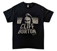 Cliff Burton T Shirt DOTD Logo new Official Mens Black