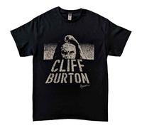 Cliff Burton T Shirt DOTD Logo new Official Mens Black
