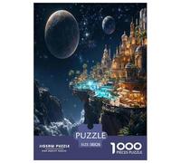 Cliff City 1000 Piece Jigsaws for Adults Fun, Challenging & Brainteasing Beautiful Home Decoration Challenge High Difficulty 38x26cm/1000pcs