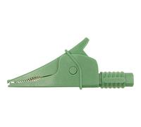 Cliff Croc Clip Safety Grab Clamp Plug Connection 4 mm CAT III 1000 V Green