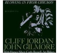CLIFF JORDAN & JOHN GILMORE - blowing in from chicago LP