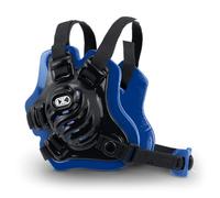 Cliff Keen F5 Black Royal Blue and Black Tornado 4-Strap Stock Head Gear