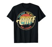 Cliff Man Myth Legend Men Personalized Name T-Shirt