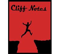 Cliff Notes: 7.5X9.25 Composition Notebook Journal 100 pages