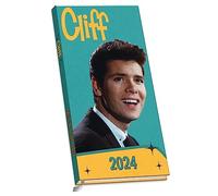 Cliff Richard 2024 Diary, Week To View Pocket Size Diary, Official Product