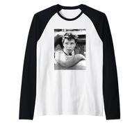 Cliff Richard 9 to 5 Living Doll Pop Singer 1960 Raglan Baseball Tee