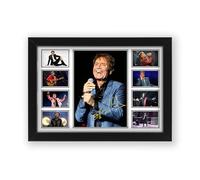 Cliff Richard Poster Print - Limited Edition Autograph Fan Gift - Collectible Memorabilia Merchandise (Unframed A4 (30x21cm))