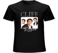 Cliff Richard Retro Men's T Shirt Unisex Clothing Black M