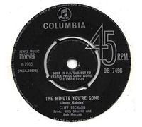 Cliff Richard - The Minute You're Gone / Just Another Guy [7" VINYL]