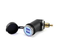 Cliff-Top 4.6A Motorcycle USB Din Charger (Hella) Compatible with BMW Motorcycles (Short Angle)
