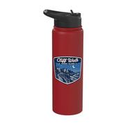 Cliff Walk Rhode Island Coastal Path Ocean View Scenic Stainless Steel Insulated Water Bottle