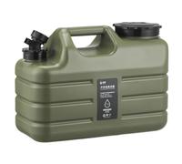 CliffofLove 11L Drinking Water Canister Large Capacity Portable Camping Bucket Water Storage with Detachable No Leakage for Camping Fishing Picnic Hiking