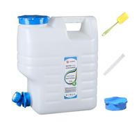 CliffofLove 12L Water Storage Container Leak-Proof Drinking Water Bucket Large Capacity Water Dispenser Carrier for Vehicle Car Camping