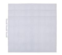 CliffofLove 3pc DIY 14CT Plastic Mesh Canvas Sheets 28x21cm for Crafts Crochet Knit (White)