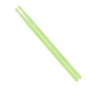 CliffofLove 5A Fluorescent Drum Stick Wear Resist Luminous Jazz Drum Stick for Gifts (Green)