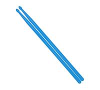 CliffofLove 5A Fluorescent Drum Stick Wear Resist Luminous Jazz Drum Stick Instrument (Blue)