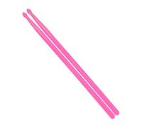 CliffofLove 5A Fluorescent Drum Stick Wear Resist Luminous Jazz Drum Stick Instrument (Pink)