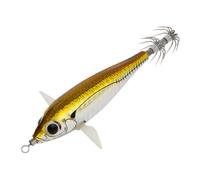 CliffofLove 6g/7.3cm Cuttlefish Attracting Lure Double Hook Glow In The Dark Octopus Bait Fishing Tackles Luminous Squid Jig Hooks for Night Fishing