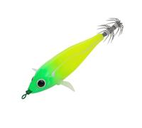 CliffofLove 6g/7.3cm Glowing Octopus Bait Double Hook Glow In The Dark Octopus Bait Fishing Tackles Luminous Squid Jig Hooks for Saltwater Freshwater