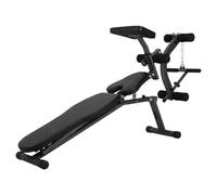 CliffofLove Adjustable Foldable Weight 1322LBS/600KG Incline Decline Flat Exercise with 3-Level Backrest and Leg Extension Preacher Pad for Home Gym Full Body Workout Strength