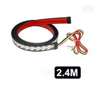 CliffofLove Truck Tailgate Strip Light 12-24V Waterproof for Car Pickup (Cable Version 2.4m)