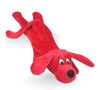 Clifford® Skinny Furry Friend Plush Dog Toy | Cozy Dog Toys for Pups Durable, Comfort, Squeakers, Crinkle, Interactive Bonding