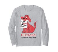 Clifford The Big Red Dog Let's Read Together Vintage Book Long Sleeve T-Shirt