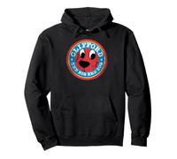 Clifford the Big Red Dog Round Distressed Logo Kids Books Pullover Hoodie