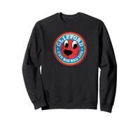 Clifford the Big Red Dog Round Distressed Logo Kids Books Sweatshirt