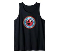 Clifford The Big Red Dog Round Distressed Logo Kids Books Tank Top