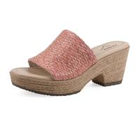 CLIFFS BY WHITE MOUNTAIN Biancia Heel Sandal, Metallic Fabric Mango Multicoloured, 5.5 UK