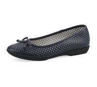 CLIFFS BY WHITE MOUNTAIN womens Cashlyn, Navy Smooth, 7.5 Wide