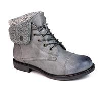 CLIFFS BY WHITE MOUNTAIN Women's Duena Hiking Boot, Light Grey, 6 UK