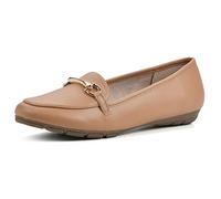 CLIFFS BY WHITE MOUNTAIN Women's Glowing Loafer Flat, Lt Tan/Smooth, 6.5 UK