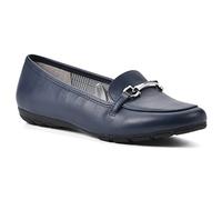 CLIFFS BY WHITE MOUNTAIN Women's Glowing Loafer, Navy/Smooth, 7 UK