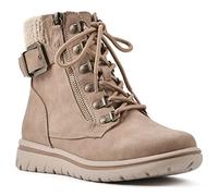 CLIFFS BY WHITE MOUNTAIN Women's Hearty Boot, Natural/Fabric/Sweater, 4.5 UK