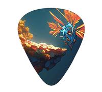 Cliffs in the Sun 12 Pack Guitar Picks Plectrums,4 pieces in each of 3 sizes, Suitable for a wide range of stringed instruments