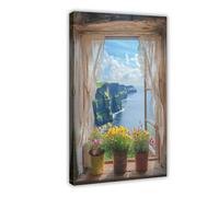 Cliffs of Moher Art Print Canvas Poster Wall Art Decor Print Picture Paintings for Living Room Bedroom Decoration 24x36inch(60x90cm)