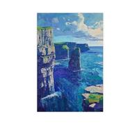 Cliffs of Moher Ireland Canvas Poster Wall Art Decor Print Picture Paintings for Living Room Bedroom Decoration 20x30inch(50x75cm)
