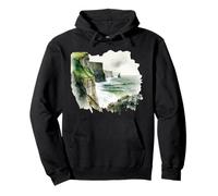 Cliffs Of Moher Ireland County Clare Irish St. Patrick's Day Pullover Hoodie