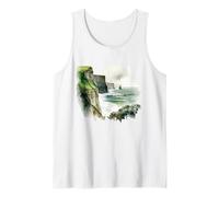 Cliffs of Moher Ireland County Clare Irish St. Patrick's Day Tank Top