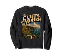 Cliffs of Moher Ireland Vintage Wild Atlantic Travel Sweatshirt