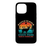 Cliffs of the Neuse State Park North Carolina Retro Sunset Case for iPhone 13 Pro Max