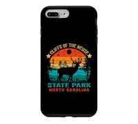 Cliffs of the Neuse State Park North Carolina Retro Sunset Case for iPhone 7 Plus/8 Plus
