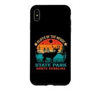 Cliffs of the Neuse State Park North Carolina Retro Sunset Case for iPhone XS Max