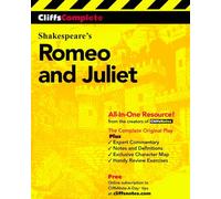 CliffsComplete Shakespeare's Romeo and Juliet