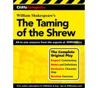 CliffsComplete The Taming of the Shrew (Cliffs Notes)